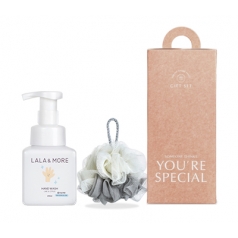 시트러스향 핸드워시 250ml와 샤워볼 세트