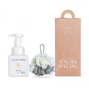 시트러스향 핸드워시 250ml와 샤워볼 세트