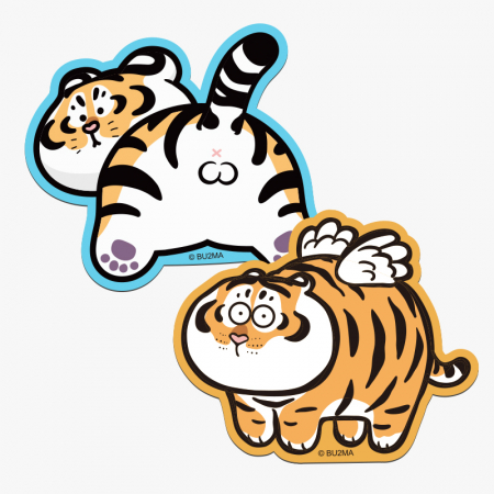 모양형 풀컬러 타이거 마우스패드 #2