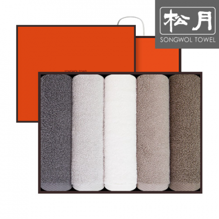 [송월타올] 호텔 뉴컬러 무지40 타올 5p세트 #2