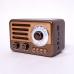 작은이미지: 클래식 레트로감성 무선 블루투스 스피커 FM AM SW 아날로그 라디오 LED 후레쉬 라이트 CRF-20B #3