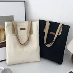 에코 캔버스숄더백 학교 학원 보조가방 홍보물품 에코백