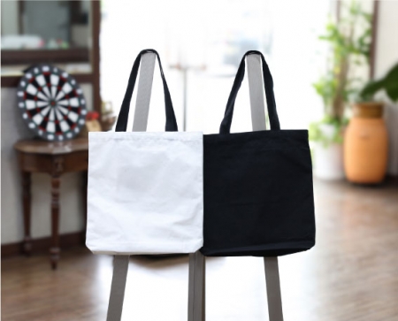 웨빙 포켓 무지 에코백 JH04 #2