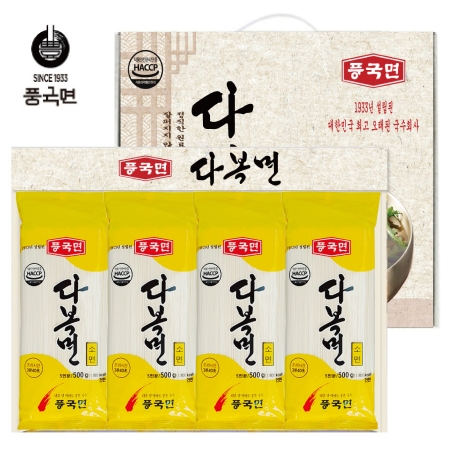 풍국면 다복면 4p 선물세트 #2