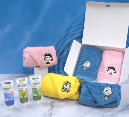 송월 타올 스누피 수건 타올세트 답례품 #2