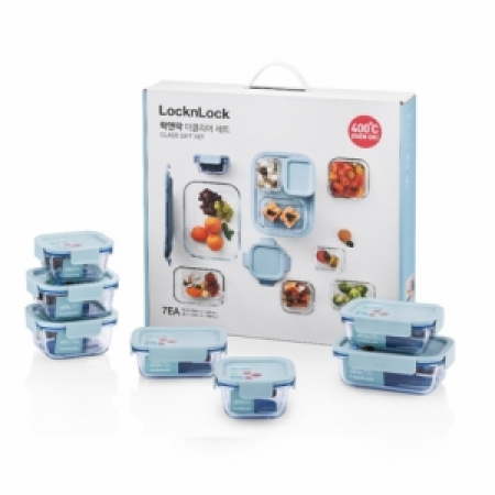 더클리어 플래티늄 밀폐용기 선물세트 7종 #2