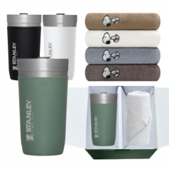 스탠리 고진공 그린 송월 스누피 리버 선물세트