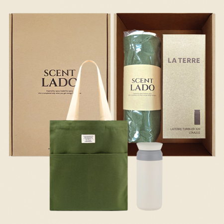 센트라도 에코백 + 포인트 텀블러 세트 #2