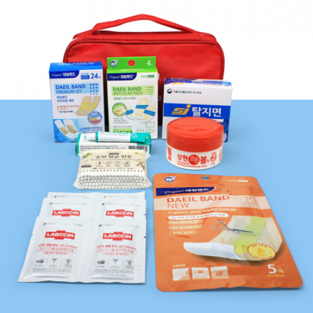 프리미엄 구급함 대일밴드 아쿠아 방수+오리지널 + 안티스카 습윤밴드 + 닥터스킨연고 #2