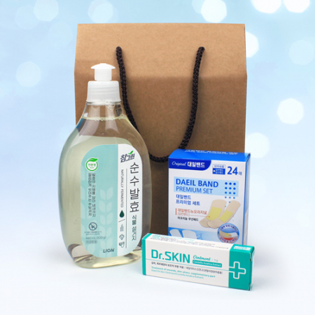 주방세제 500ml + 정품 대일밴드 프리미엄 기획세트 24매입 + 닥터스킨 연고 #2
