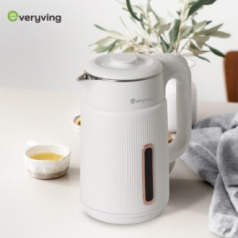 에브리빙 화이트 전기 주전자 1.8L
