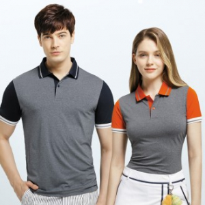 매직 스판덱스 쿨론 배색 카라 반팔 긴팔 티셔츠