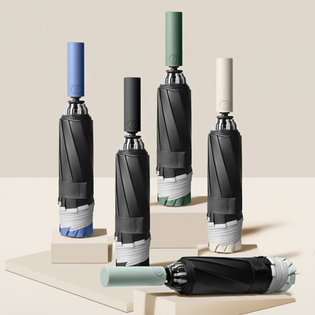 해임달 10K 빅사이즈 거꾸로 원터치 3단 완자동 양우산 (125CM/UV 자외선 차단) #3