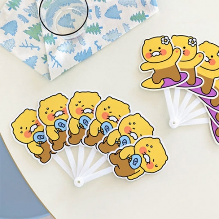 귀여운 접이식 부채 #6