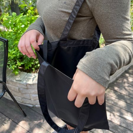 카키&블랙 방수에코백 #4