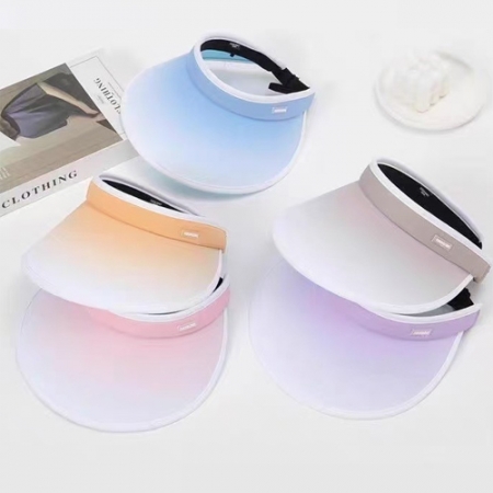 컬러풀 포인트 UV 블록 썬캡 #2