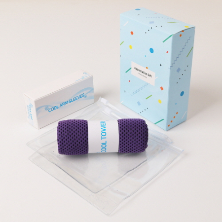 에버센스 아이스 쿨타월 냉감 쿨토시 지퍼백 파우치 세트 #2