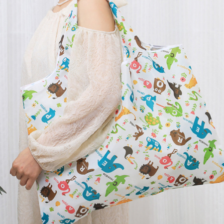 접이식장바구니/포켓장바구니/시장바구니/시장가방/휴대용 쇼핑백 40*58 #2