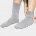 작은이미지: 빅사이즈 큰발 무압박 통파일 두꺼운 겨울 양말 XXL #2