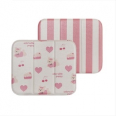 컴팩트 생활방수 휴대용 접이식 쿠션매트 1인방석 국내생산