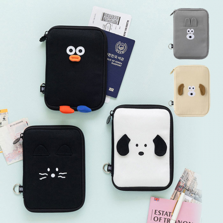 A027  귀염뽀짝 패스포트 파우치 여권지갑 여권 파우치 여행 용품 인쇄 행사 답례품 #2