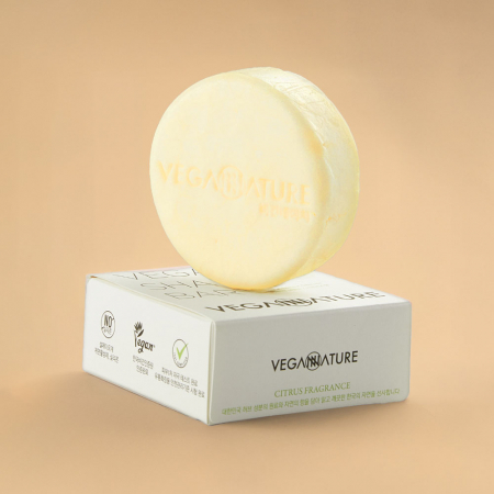 비건네이처 약산성 샴푸바 시트러스향 모든두피용 고체 샴푸 #2