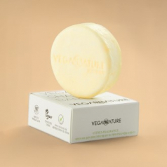 비건네이처 약산성 샴푸바 시트러스향 모든두피용 고체 샴푸