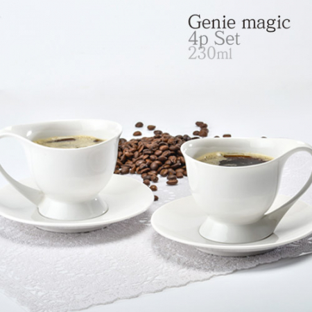 지니매직 세라믹 커피잔 4p세트 #2