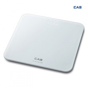 카스 CAS  화이트LED 강화유리 디지털체중계 X23