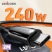 작은이미지: 유니콘 USB C to C타입 240W 초고속 충전 데이터 케이블 PLC-2M240W #3