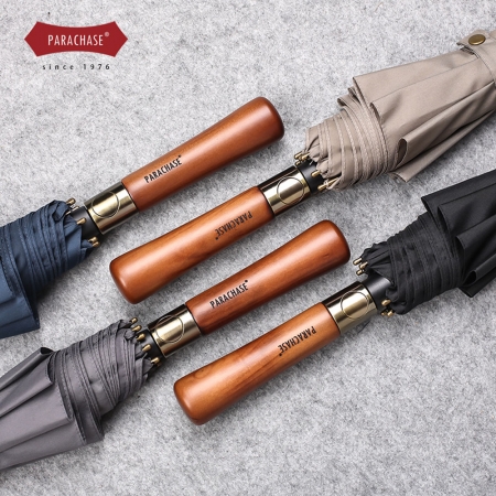 파라체이스 1110 원목 손잡이 이중캐노피 장우산 #2