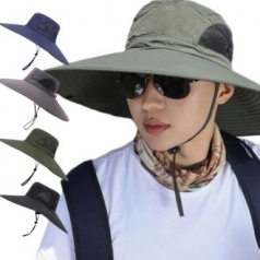 아웃핏 쉴드 사파리모자 캠핑모자 챙넓은모자