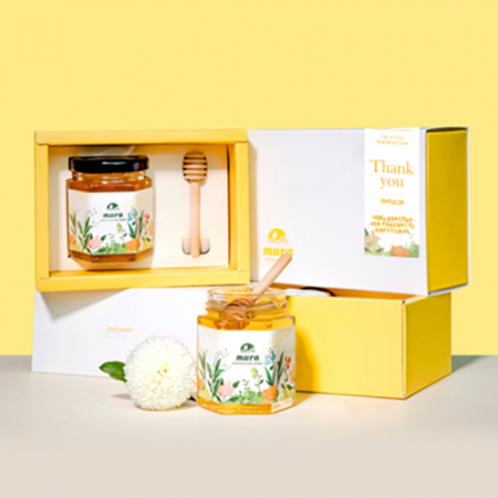 천연 아카시아 꿀 160g 허니스푼 포함 선물세트 #2