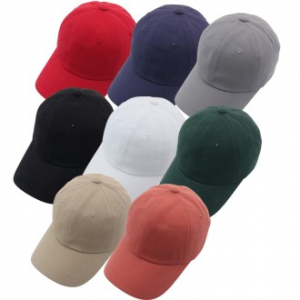 고급면 무지 볼캡 단체 야구 모자 국산