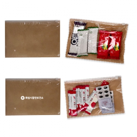 PVC부직포 지퍼백 파우치XS #3