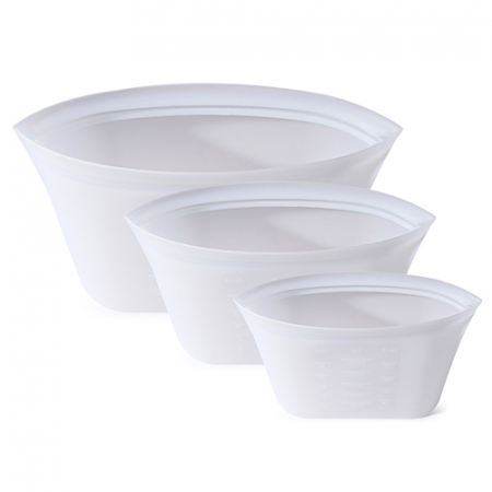 파파러브 다회용 실리콘 지퍼백 1000ml + 1000ml set #2