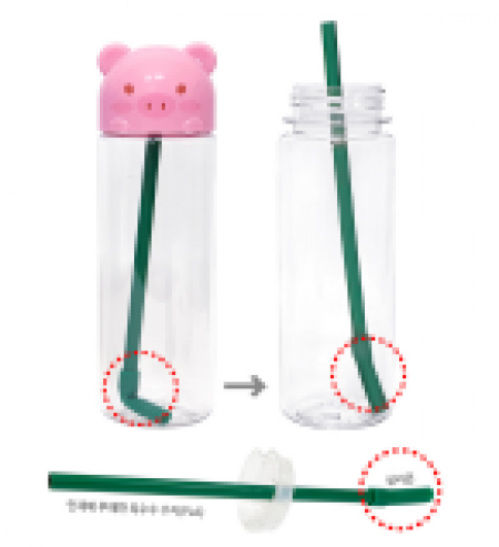 보틀박스 애니멀돼지 빨대보틀 550ml #3
