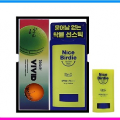 볼빅 비비드 3구 닥터지 썬스틱세트 3pc 볼빅 3구 썬스틱 선물세트 골프공 3구 썬크림세트