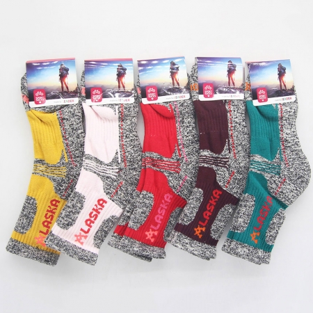 흡한속건 기능성 스포츠 등산 작업용 중목 두꺼운 양말 (남여) #3