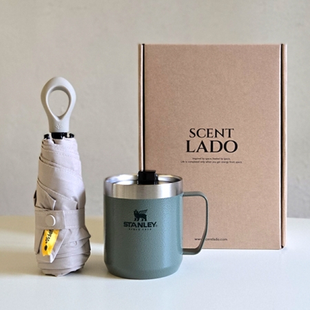 센트라도 멀티고리 5단 양우산+스탠리 클래식 진공캠프 머그 세트 #2
