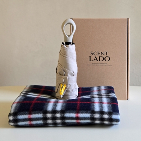 센트라도 네이처 담요+멀티고리 5단 양우산 세트 #2