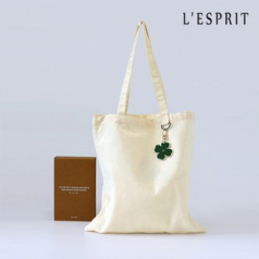 네잎클로버 행운 키링 에코백