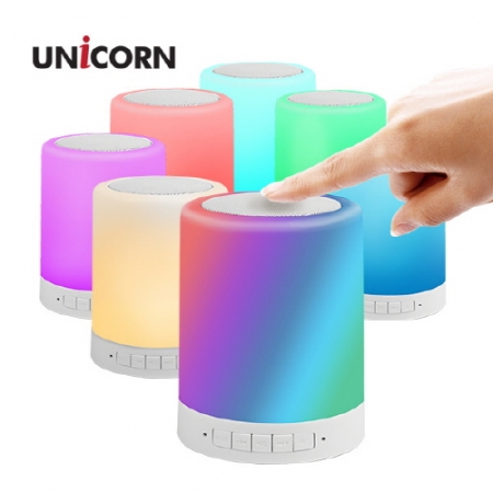 유니콘 LB-500R 무선 LED 무드등 블루투스 4.2 스피커 FM라디오 MP3 가능 #2