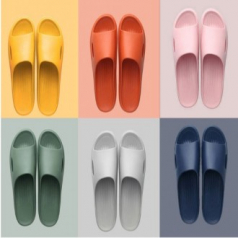 가벼운 푹신한 사계절 슬리퍼 거실 실내화 남녀공용 미끄럼방지 시원한 슬리퍼