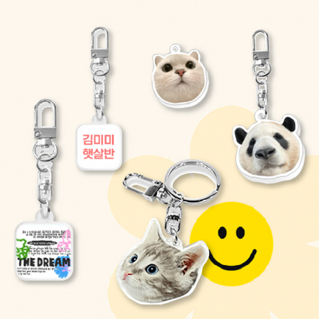 아크릴 키링 3x4cm //  주문제작 #2