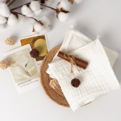 코튼앤코 거즈 손수건B 35x35