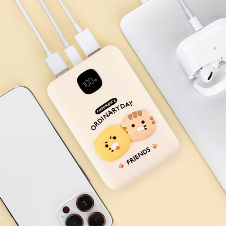 귀여운 트리플 충전 보조배터리10,000mAh #7