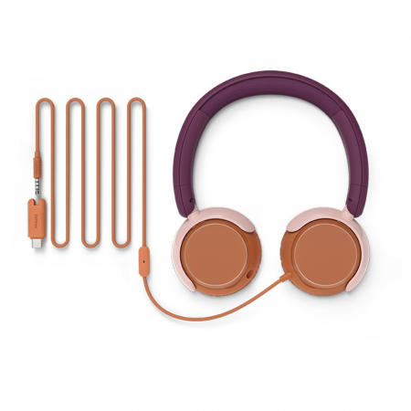 필립스 음량제한 오디오 공유 C타입 어댑터 3.5mm 유선 키즈 헤드폰 TAK2000 #8