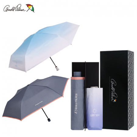 3단슬림사각파스텔바이어스 파스텔 그라데이션 6K 5단 수동 경량 양우산세트(0190434) #2