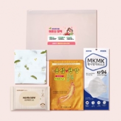 누리 치매 케어세트 7호(지퍼백) 노인 한방패드 마스크